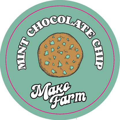 Mako Farms 2.4375" Round Stickers