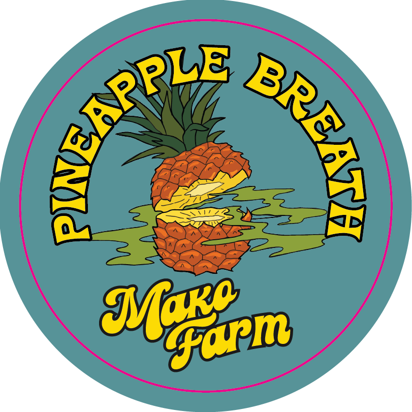 Mako Farms 2.4375" Round Stickers