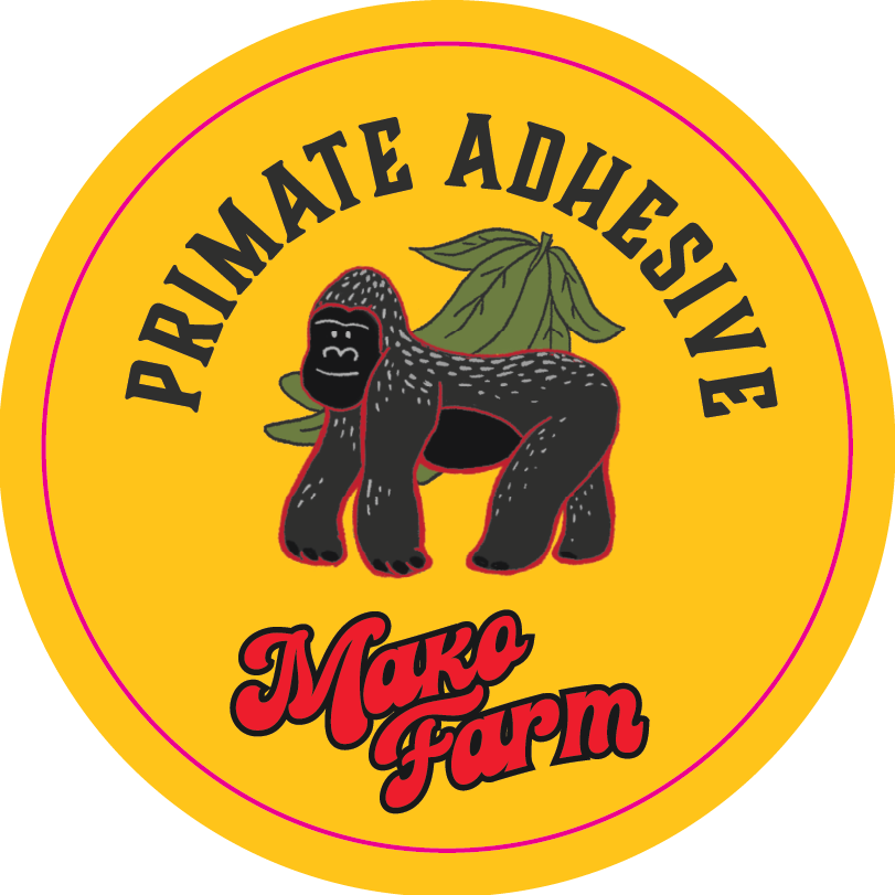 Mako Farms 2.4375" Round Stickers