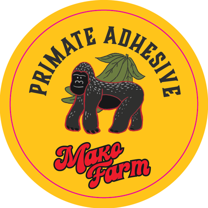 Mako Farms 2.4375" Round Stickers