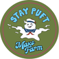 Mako Farms 2.4375" Round Stickers
