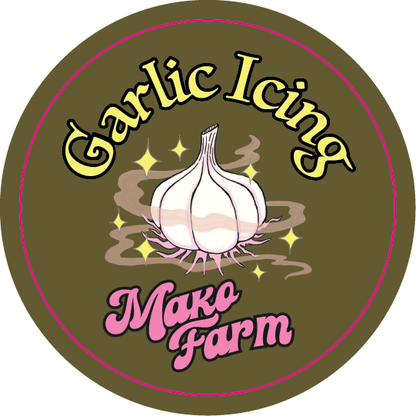 Mako Farms 2.4375" Round Stickers