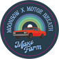 Mako Farms 2.4375" Round Stickers