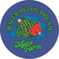 Mako Farms 2.4375" Round Stickers