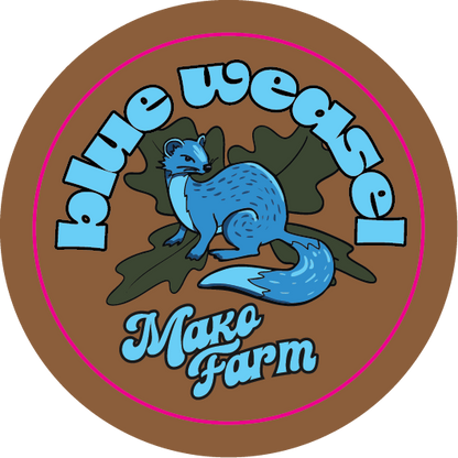Mako Farm 1.5" Round Sticker