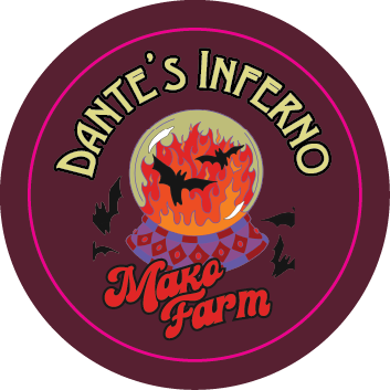 Mako Farm 1.5" Round Sticker
