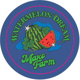 Mako Farm 1.5" Round Sticker