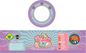 MZA Jar & Lid Label 3.5G