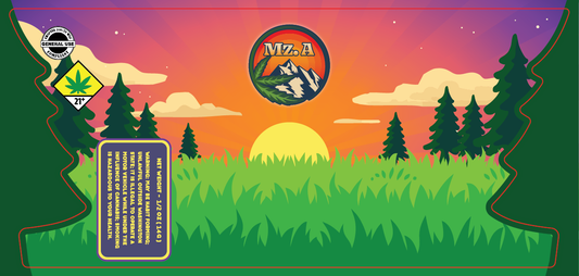MZA Jar Label 14G