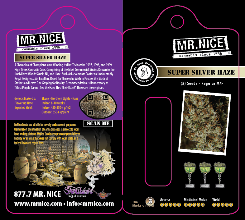 Mr. Nice Seed Packs