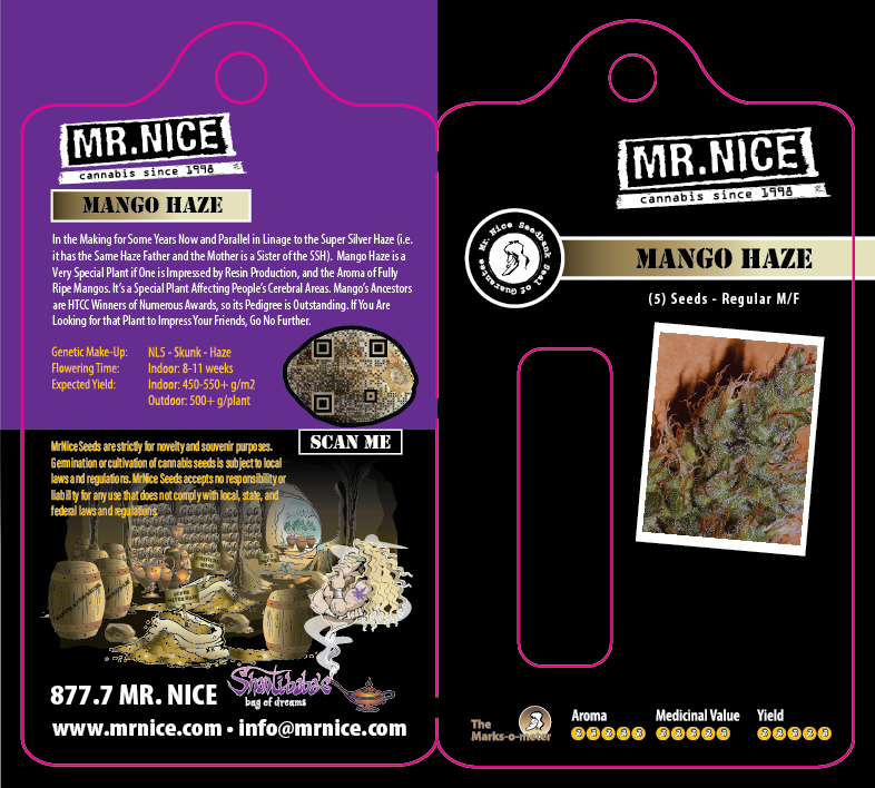 Mr. Nice Seed Packs