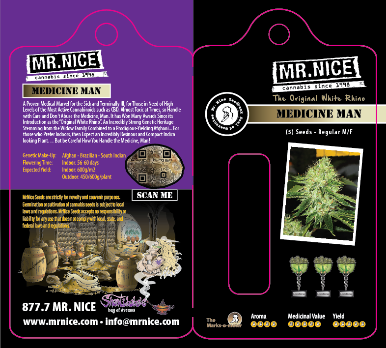 Mr. Nice Seed Packs