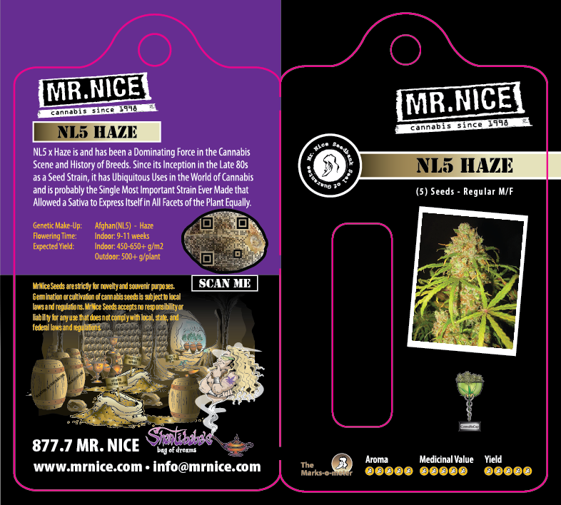Mr. Nice Seed Packs
