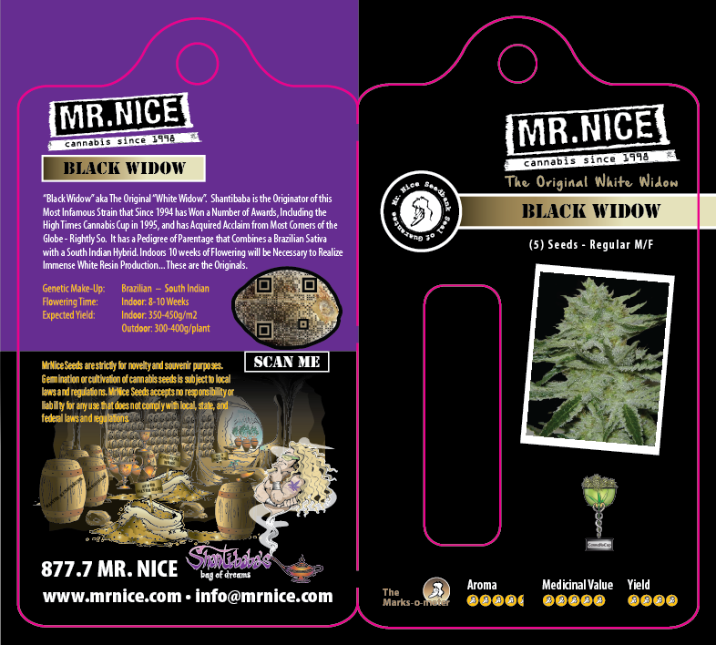 Mr. Nice Seed Packs