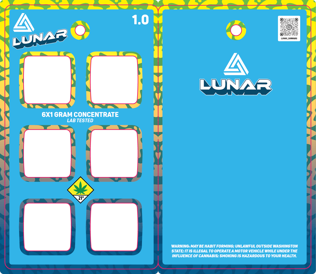 Lunar 6 Pack Dab
