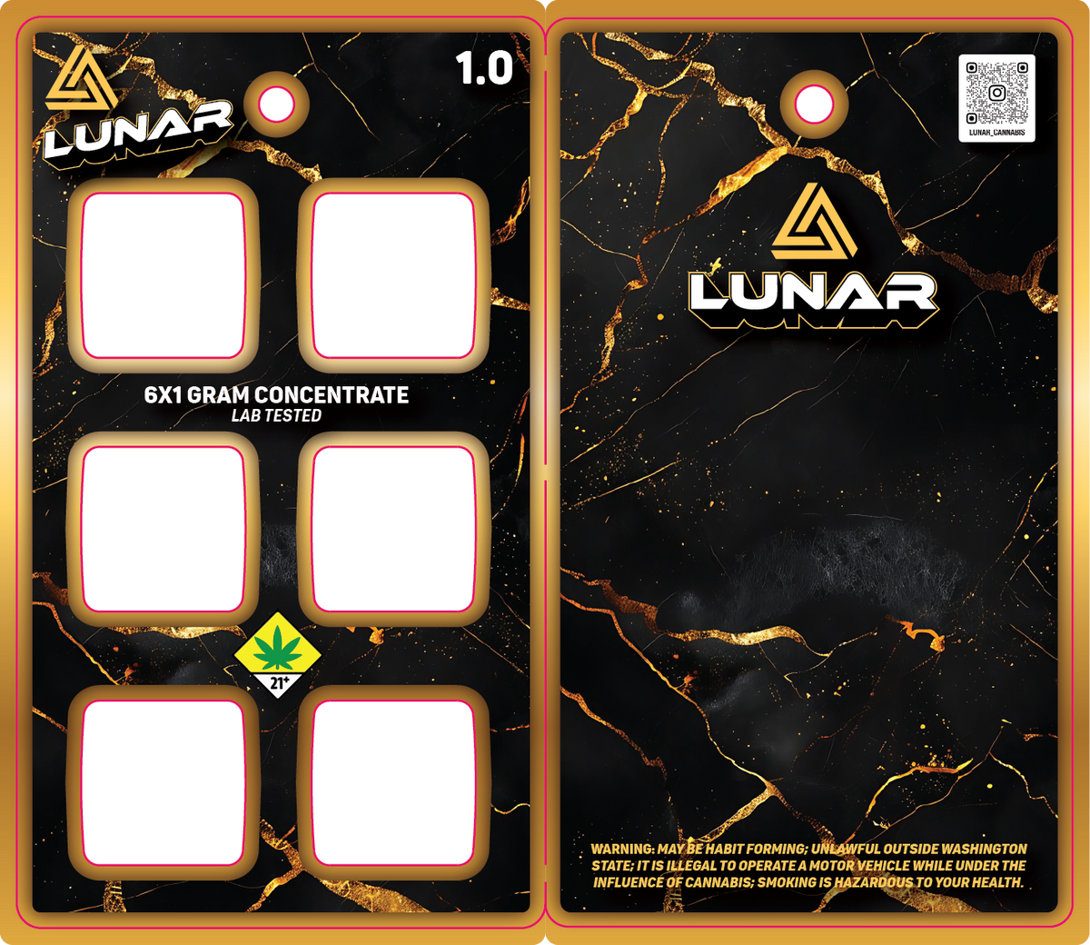 Lunar 6 Pack Dab