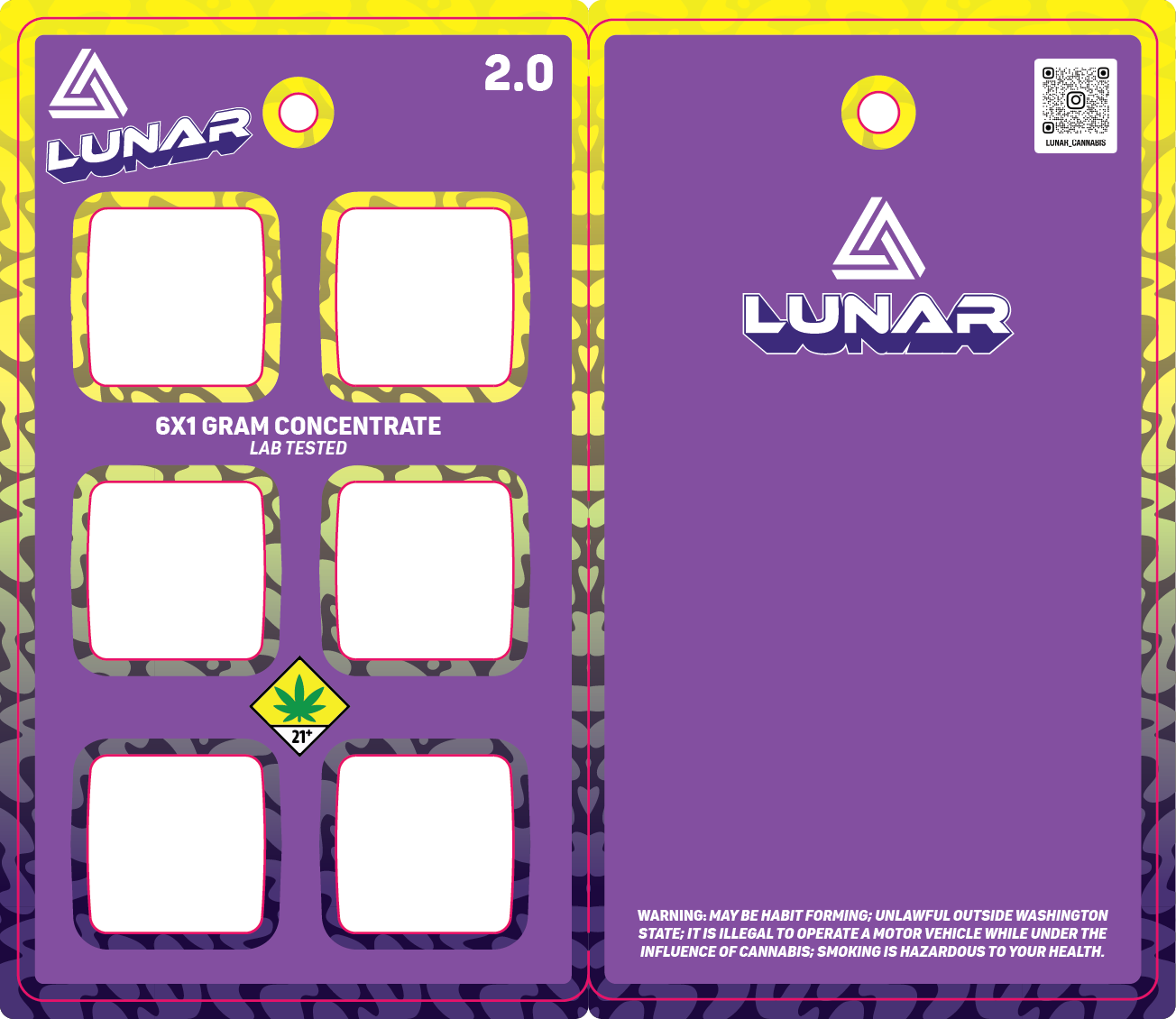 Lunar 6 Pack Dab
