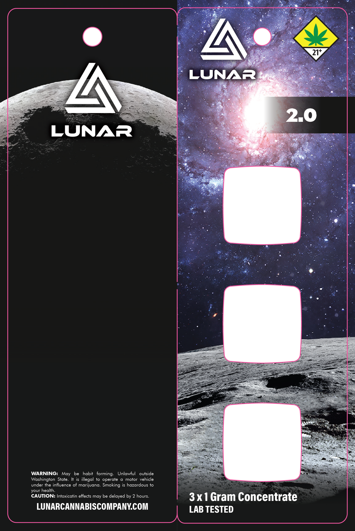 Lunar 3 Pack Dab