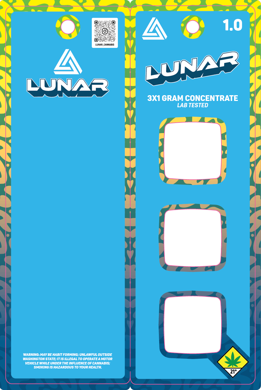 Lunar 3 Pack Dab