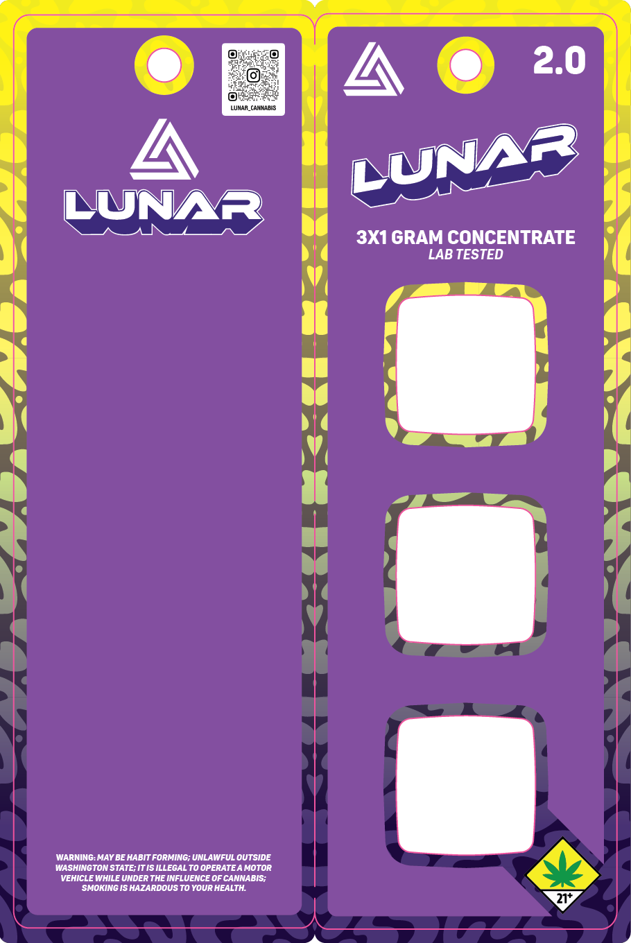 Lunar 3 Pack Dab