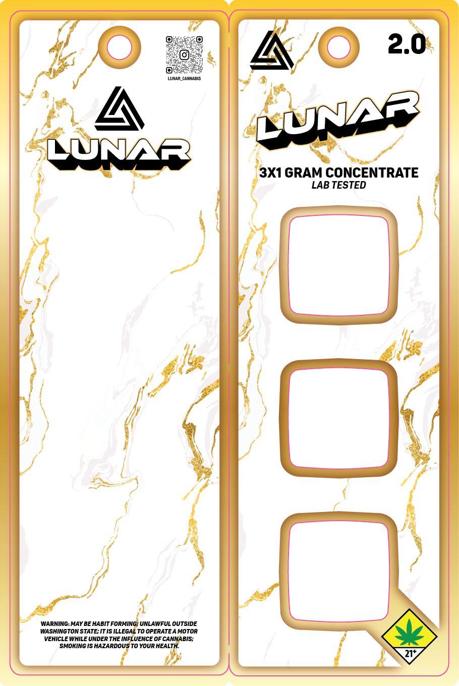 Lunar 3 Pack Dab