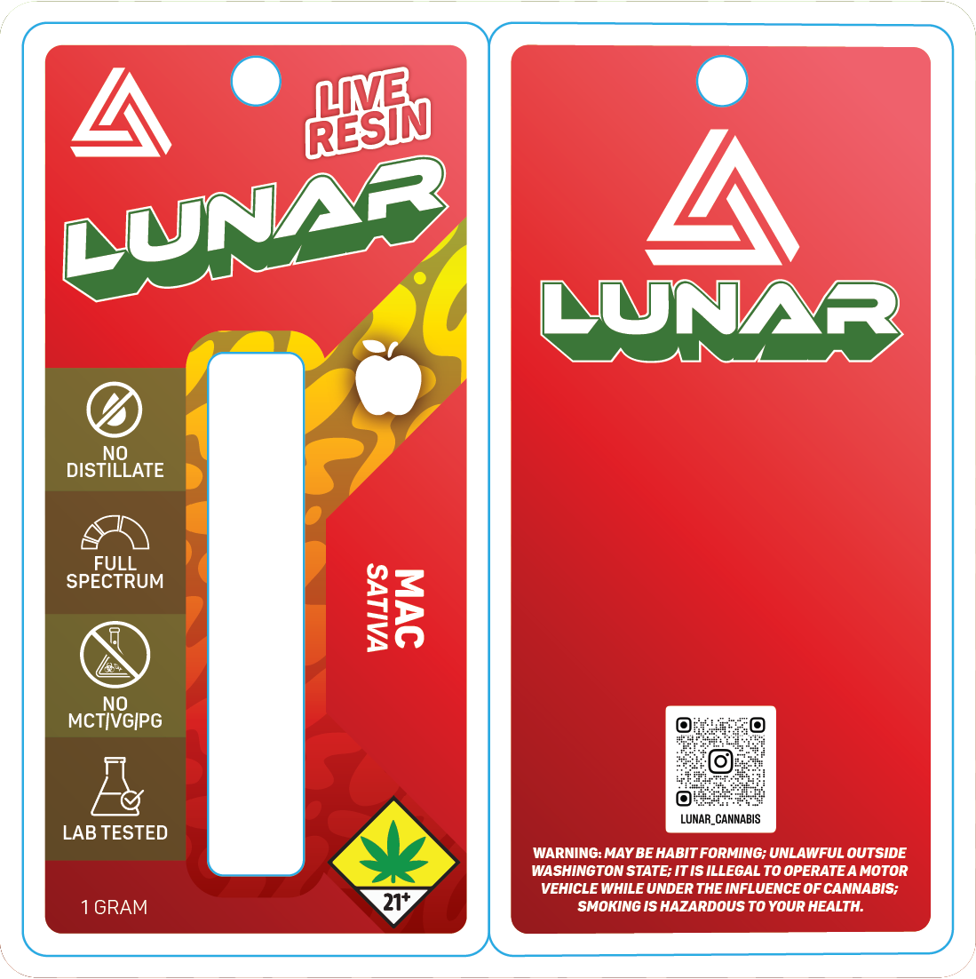 Lunar Live Resin Vape