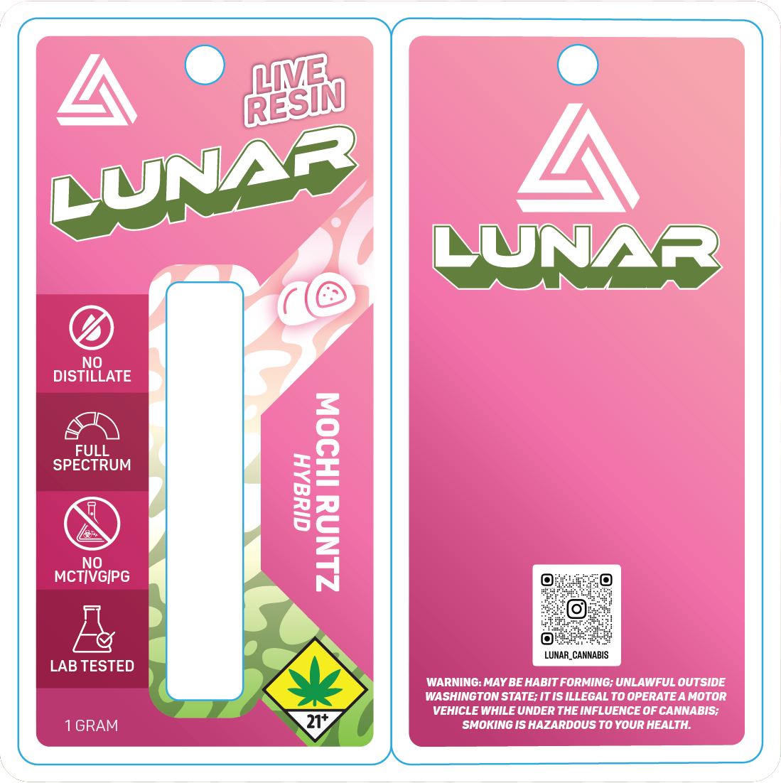 Lunar Live Resin Vape