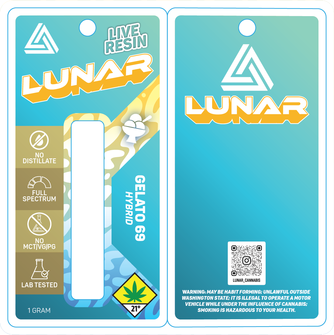 Lunar Live Resin Vape