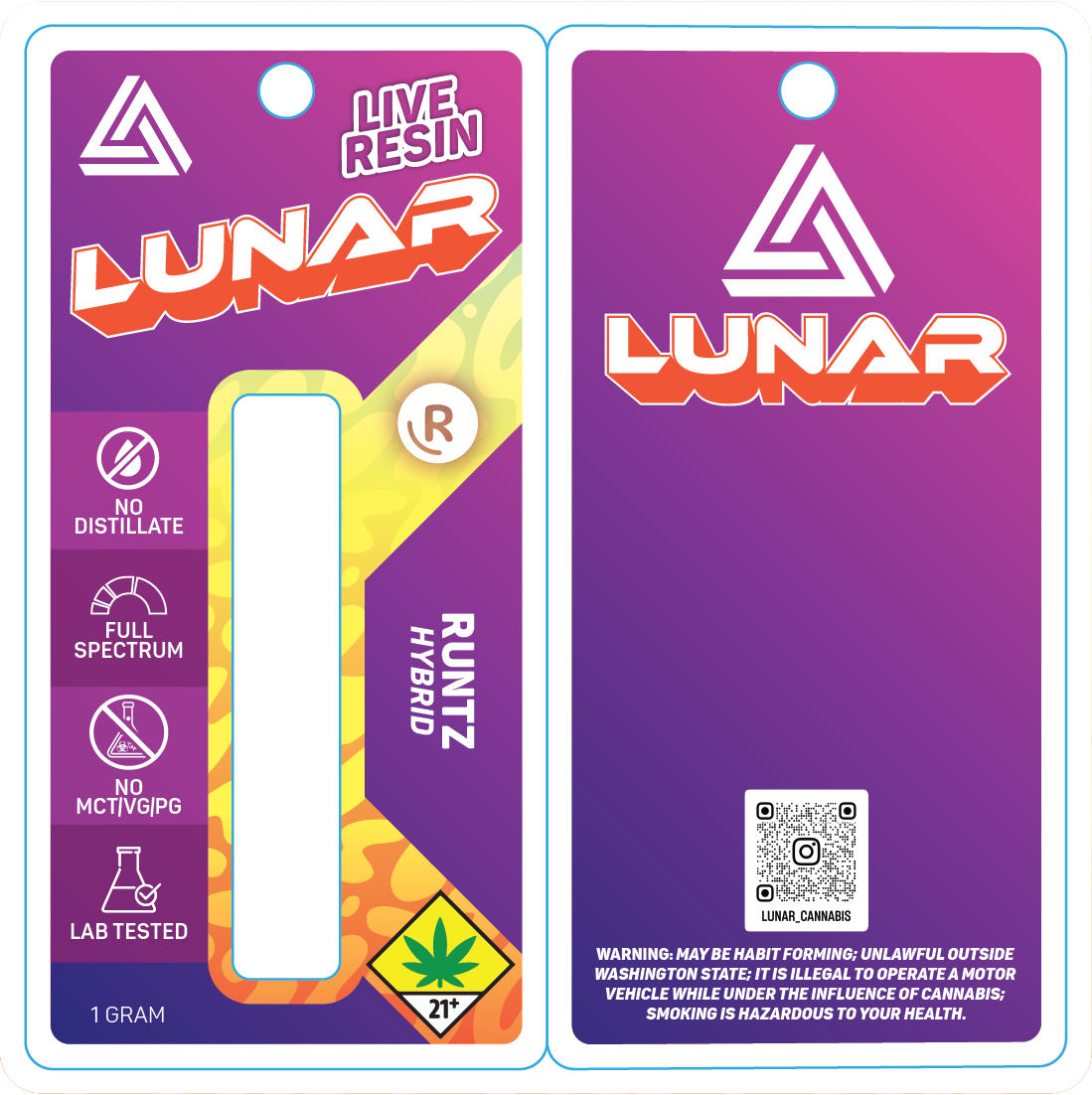 Lunar Live Resin Vape