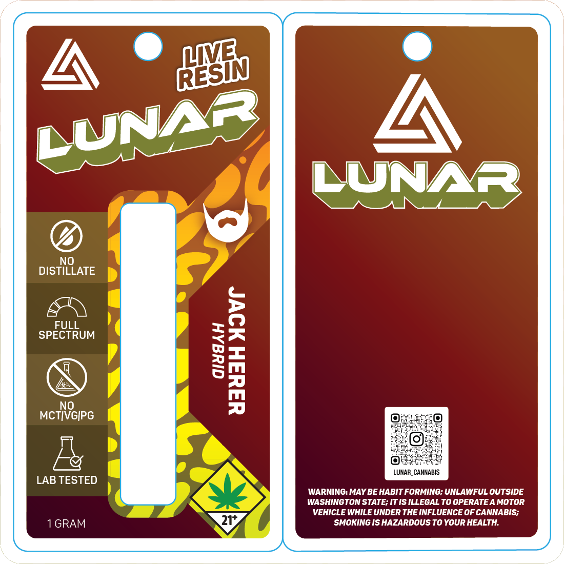 Lunar Live Resin Vape