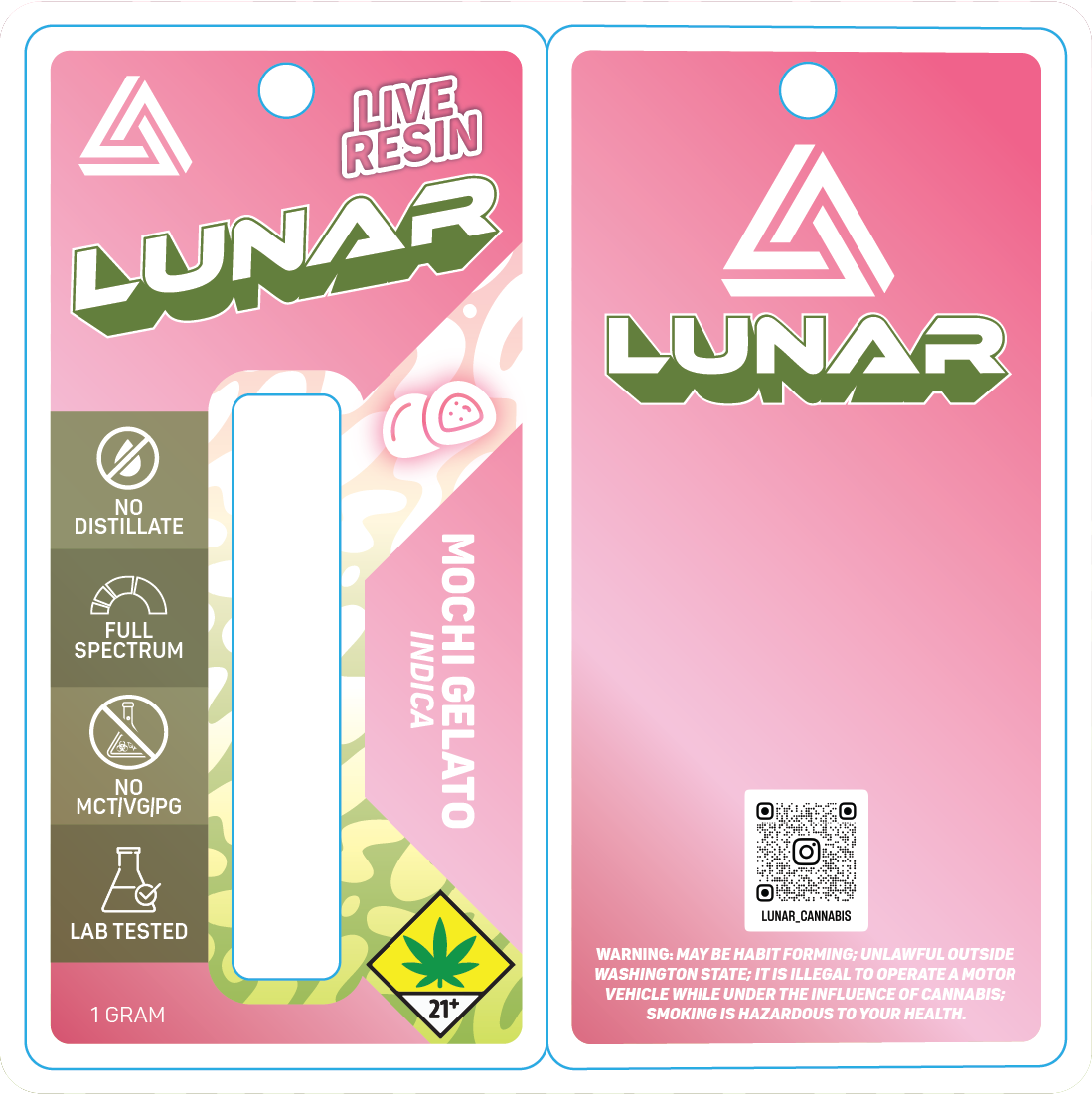 Lunar Live Resin Vape