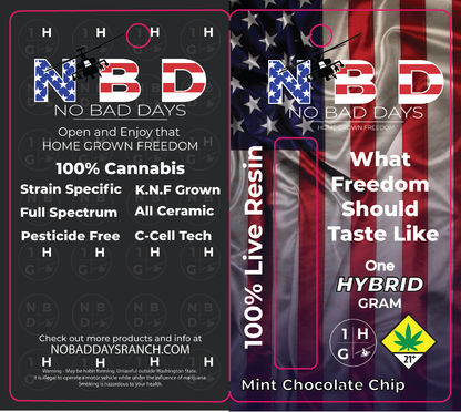 No Bad Days Live Resin Vape