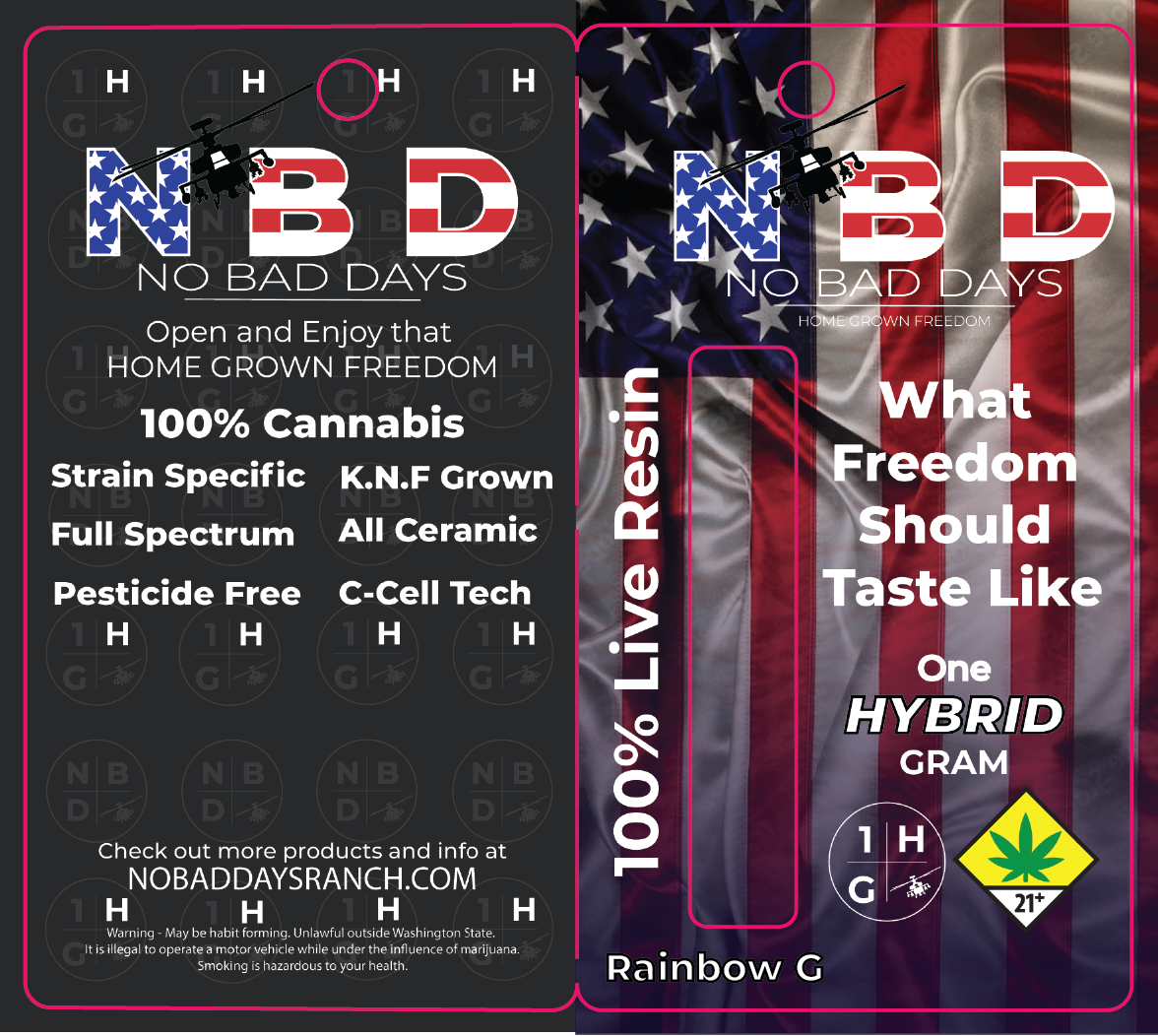 No Bad Days Live Resin Vape