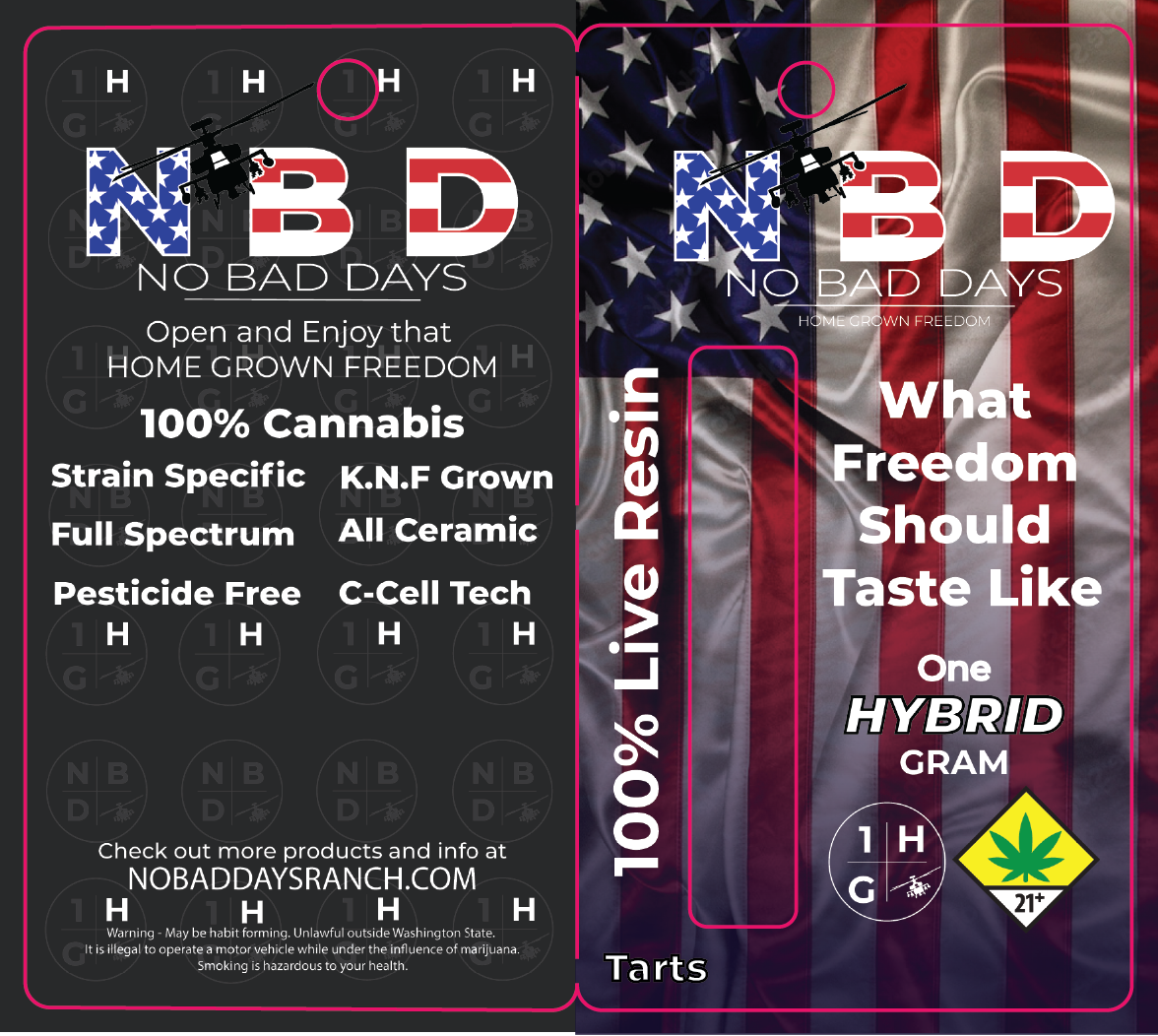 No Bad Days Live Resin Vape