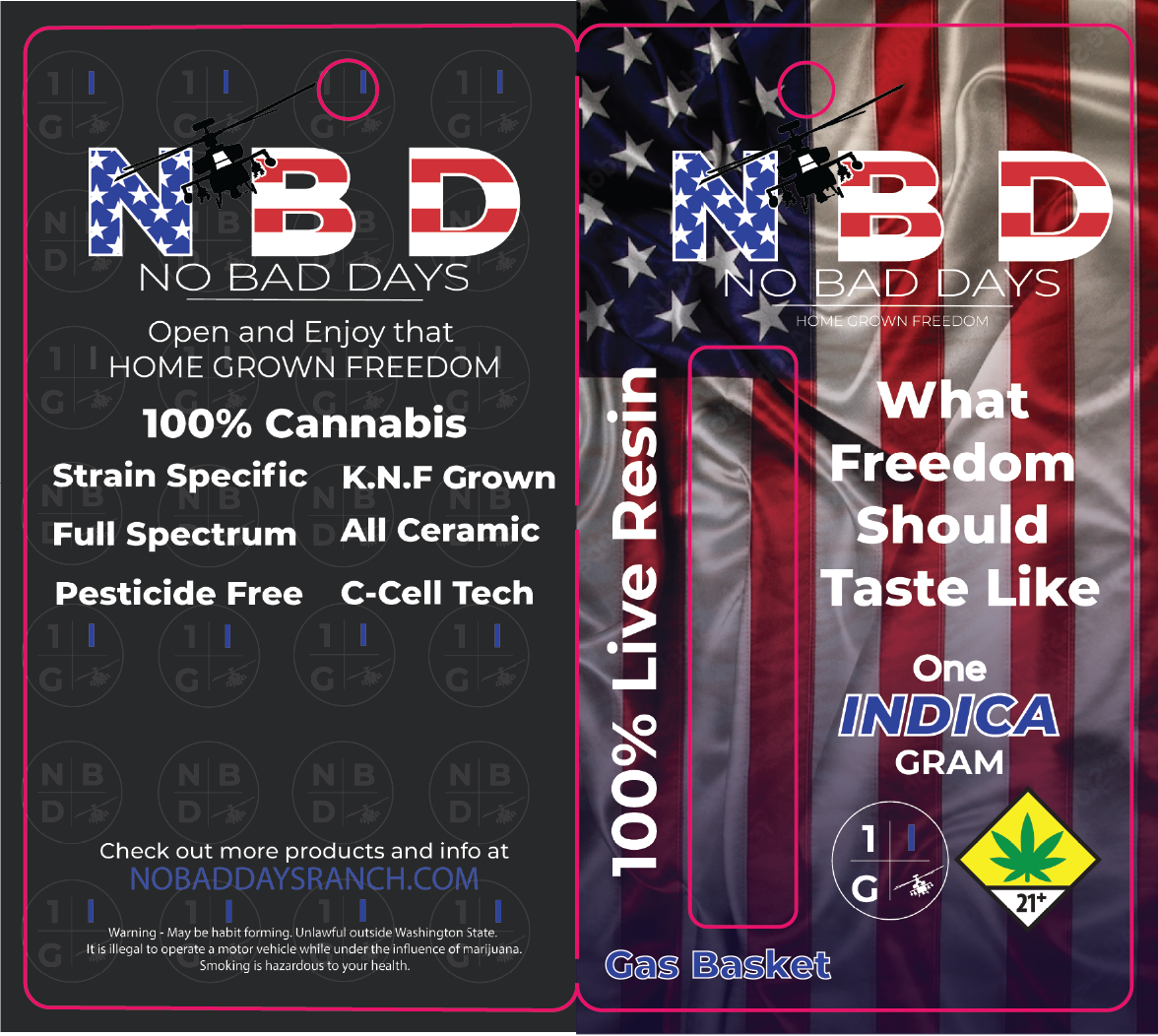 No Bad Days Live Resin Vape