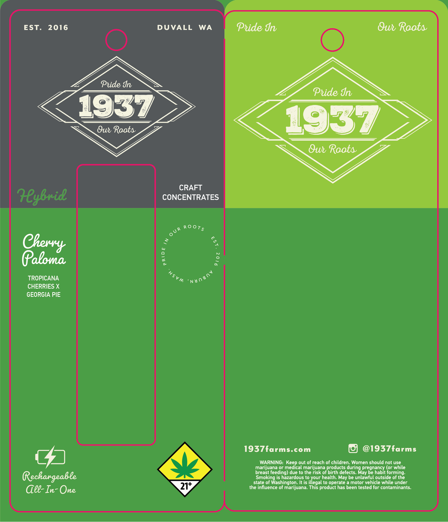 1937 Farms Rosin Disposable