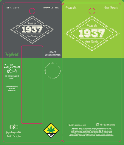 1937 Farms Rosin Disposable