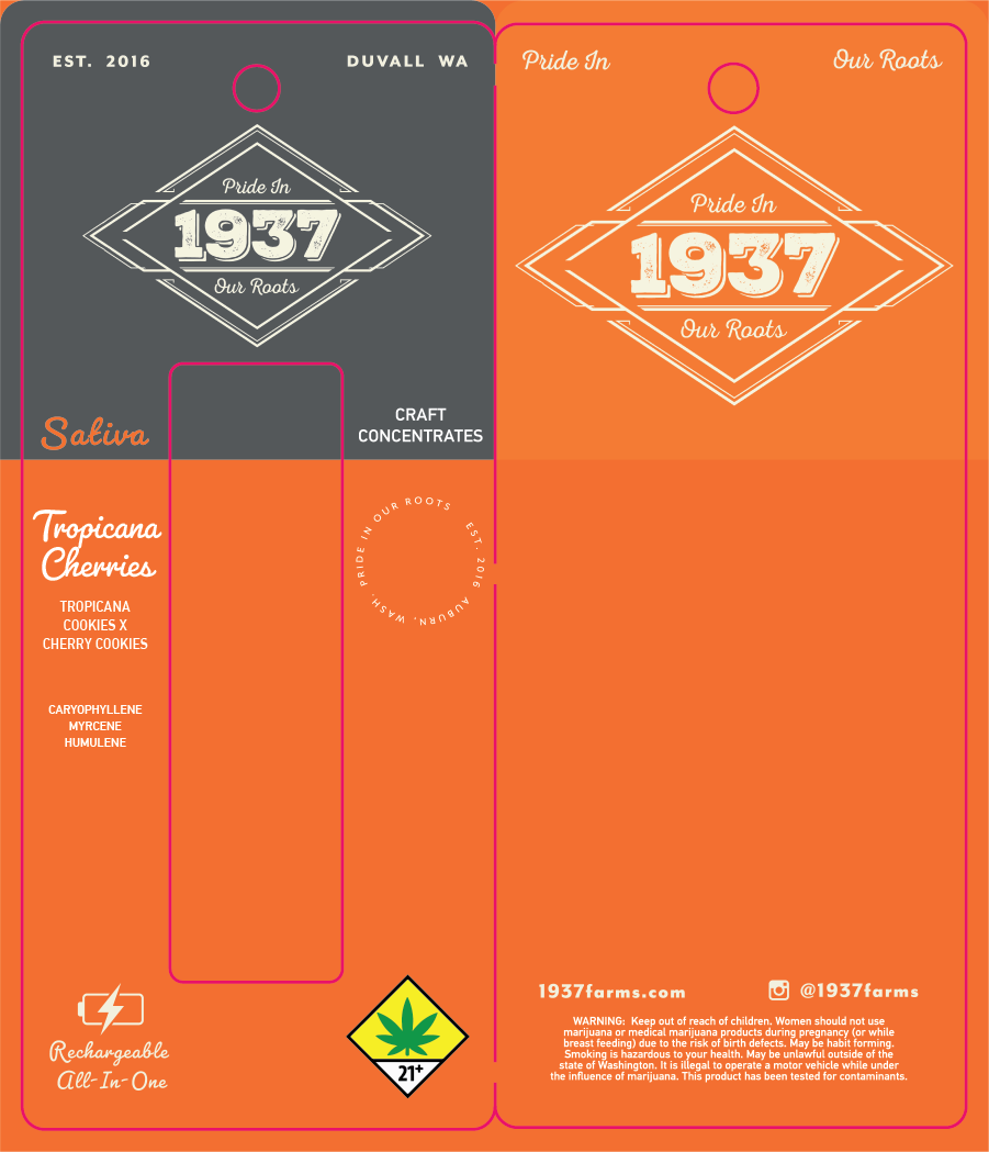 1937 Farms Rosin Disposable