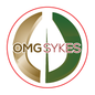 OMG Sykes Logo Round 1.5"