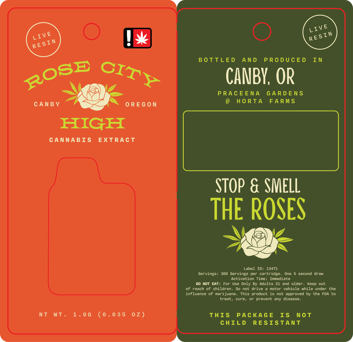 Rose City High Vatra Pro Disposable