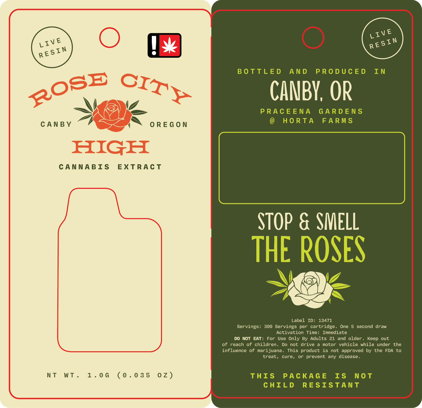 Rose City High Vatra Pro Disposable