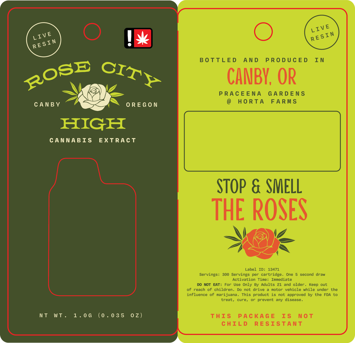 Rose City High Vatra Pro Disposable