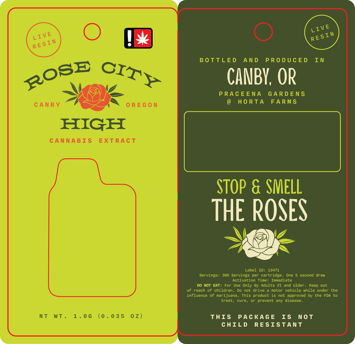 Rose City High Vatra Pro Disposable
