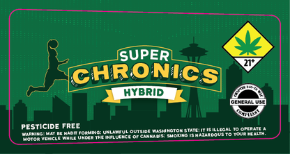 Super Chronics Preroll Label