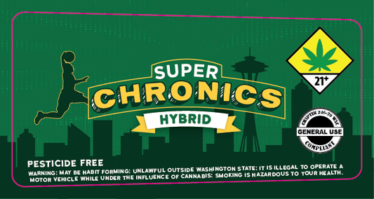 Super Chronics Preroll Label