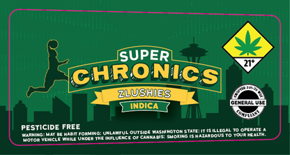 Super Chronics Preroll Label