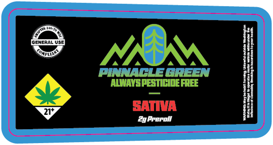 Pinnacle Green 2g Preroll