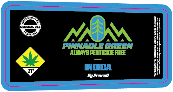Pinnacle Green 2g Preroll