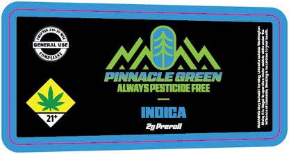 Pinnacle Green 2g Preroll