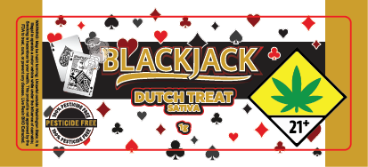 Black Jack Jar Label 1G